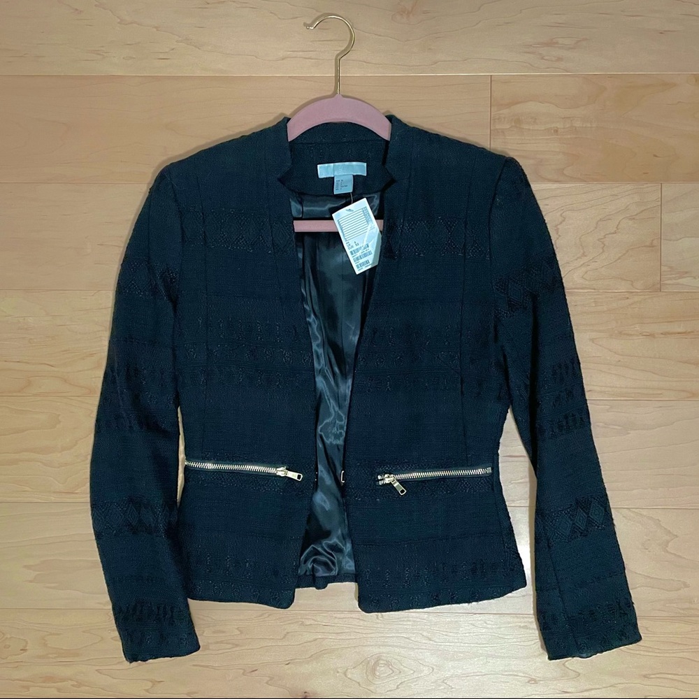 H&M black blazer, new with tags